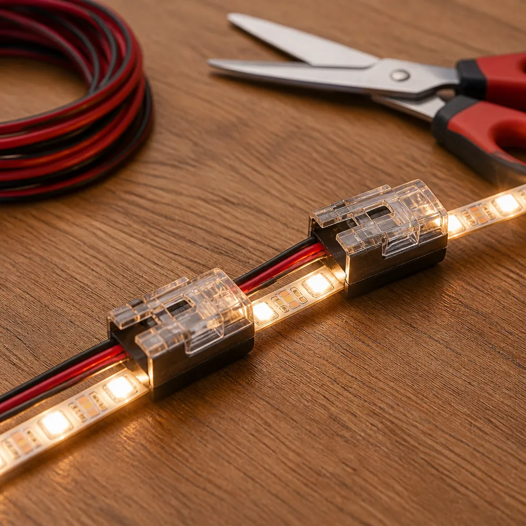 Forrasztásmentes LED csatlakozók