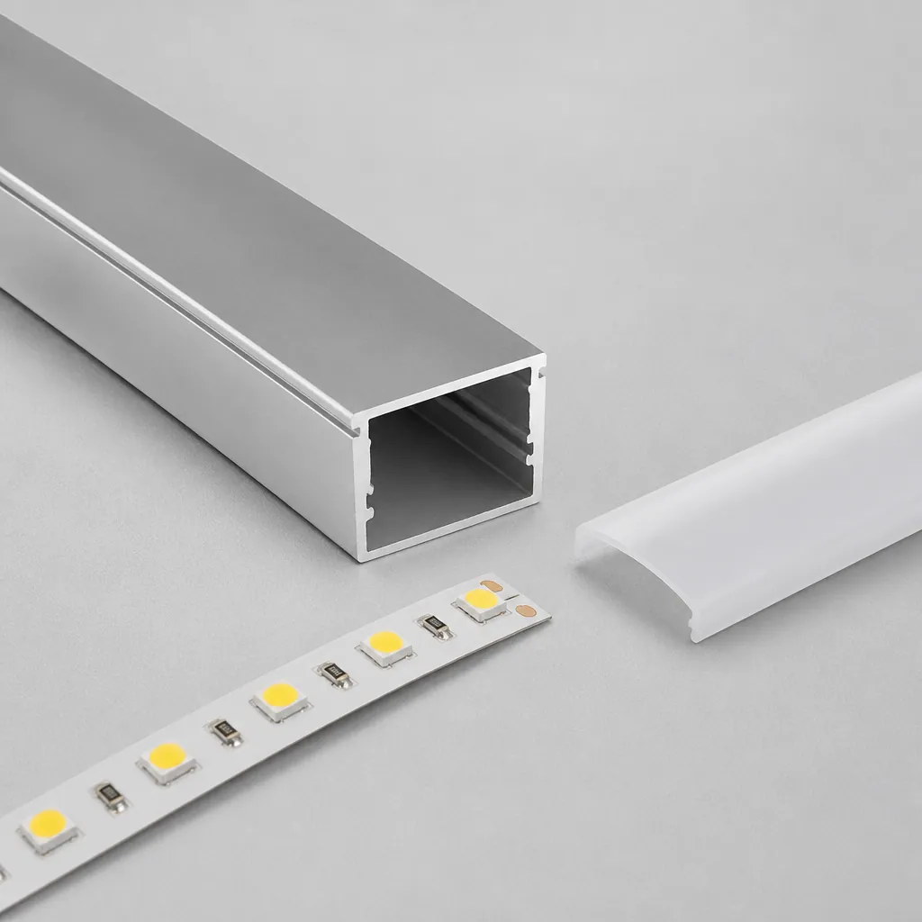 LED profil keresztmetszet