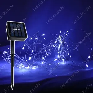Karácsonyi fényfüzér solar LLKNANOIP65SOL8F100LCW 2 év gar.