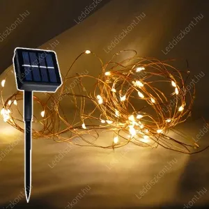 Karácsonyi fényfüzér solar LLKNANOIP65SOL8F100LWW 2 év gar.