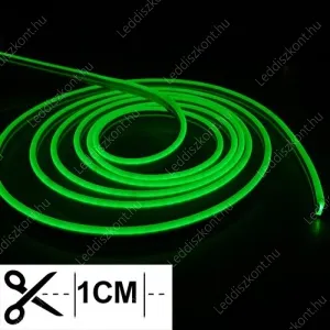 Led Neon Flex LLLNF24V1CM6X12GREEN 1 év gar.