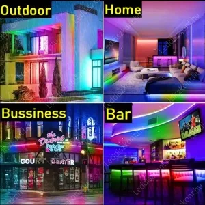 Led Neon Flex LLLNF24V8X16RGB 1 év gar. – 4. kép