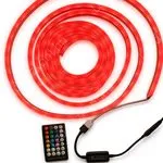 Led Neon Flex LLLNF24VFLAT8X16RGBW5M 1 év gar. – 3. kép