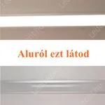 Alumínium Led profil szett 1 méter LLLSZASIN1MBEPATTEJSZETT 1 év gar. – 2. kép