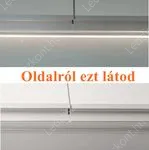 Alumínium Led profil szett 1 méter LLLSZASIN1MBEPATATSZETT 1 év gar. – 3. kép