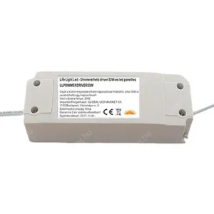 Led panel LLPDIMMERDRIVER53W 3 év gar.