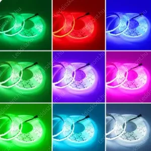 Led szalag LLSZ24VCOB14W576LRGB 3 év gar. – 3. kép