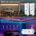 Led vezérlő MESH LLSZVMC206WI15ARGBWCCT 2 év gar. – 3. kép