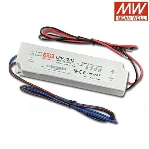Led tápegység Meanwell LLTMWIP67LPV12V35W 2 év gar.