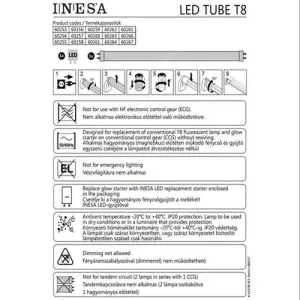 Led fénycső T8 LT8150CM22W60262K3000 2 év gar. – 4. kép