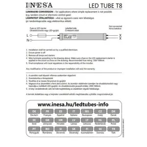 Led fénycső T8 LT8150CM22W60262K3000 2 év gar. – 5. kép