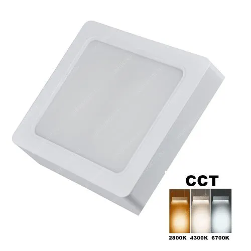 Led UFO lámpa CCT, 18W, 1800 lumen, a színek kézzel átkapcsolhatóak, 2800-4100-6700 kelvin, meleg-közép-hideg fehér. Life Light Led 3 év garancia! Led UFO LLUFO18WSQCCT 3 év gar.