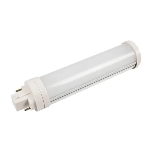 Inesa Led fénycső G24d2 foglalat, 8W, 720 lumen, 2700 kelvin, meleg fehér, kiváltja a 13/18W kompakt fénycsövet és olcsóbb is! Fele áramfogyasztás! Nem vibrál a fénye! Led G24 LLKF8WG24d260404K2700 2 év gar.