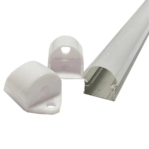 Alusín Led profil szett, 1 méter beépíthető alu sín, 8-12 mm Led szalaghoz. 1 m sín + boltíves opál búra + 2 db rögzítő + 2 db végzáró. LIFE LIGHT LED Alumínium Led profil szett LLLSZASIN1MIVTEJSZETT 1 év gar.