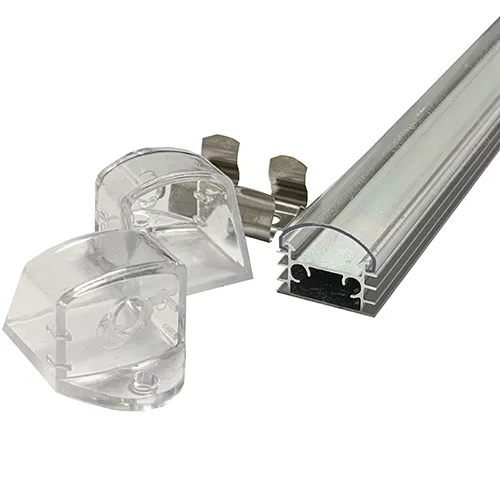 Alusín Led profil szett, 2 méter, IP44 vízálló, extra hűtés, a sín alatt kábel hely, 8-12 mm Led szalaghoz. 2 m sín + átlátszó búra + 4 db rögzítő +2 db vég. LIFE LIGHT LED Alumínium Led profil szett LLLSZASIN2MECIP44ATSZETT 1 év gar.