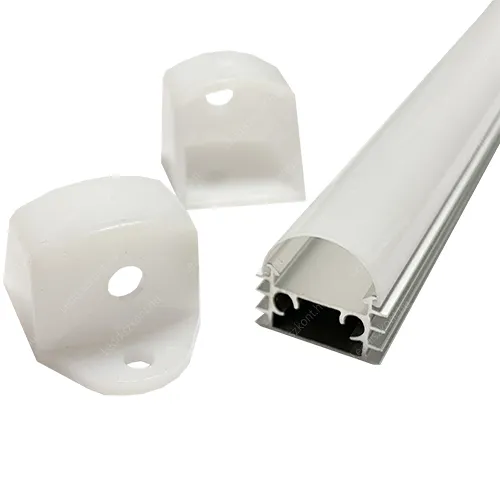 Alusín Led profil szett, 2 méter, IP44 vízálló, extra hűtés, a sín alatt kábel hely, 8-12 mm Led szalaghoz. 2 m sín + tej búra + 4 db rögzítő +2 db vég. LIFE LIGHT LED Alumínium Led profil szett LLLSZASIN2MECIP44TEJSZETT 1 év gar.