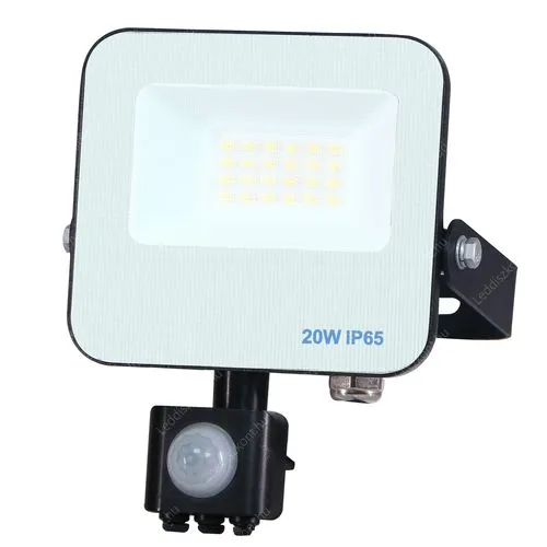Led reflektor CCT 20W mozgásérzékelős, a színek kézzel átkapcsolhatóak, 2900-4200-6900 kelvin, meleg-közép-hideg fehér, 2100 lumen! Led reflektor LLR20WMOZSMDWCCT 2 év gar.