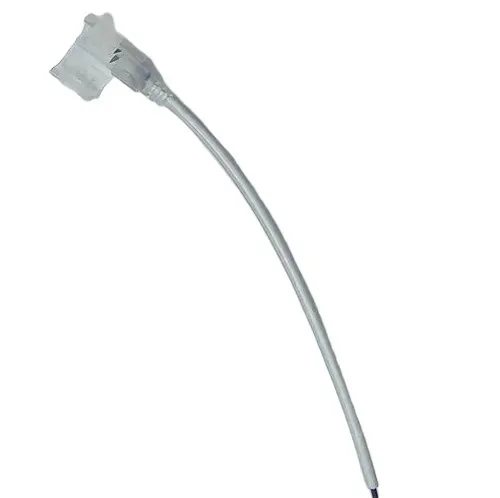 SOB Led szalaghoz gyorscsatlakozós betáp, 20cm kábel, ehhez a SOB szalaghoz: LLSZ24VIP67SOB240L10W Led szalaghoz betáp LLSZ24VIP67SOBBETAP 1 év gar.