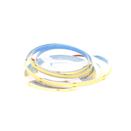 24V COB Led szalag 14W, 1450 Lumen, 6300K, hideg fehér, egyenletes vonalfény, CRI>90, IP44, vízálló! Life Light Led 3 év garancia! Led szalag LLSZ24VIP44COB14W528LCWE 3 év gar.