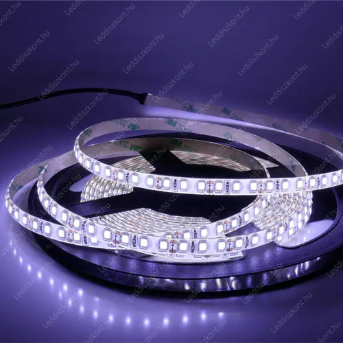 Led szalag 880 Lumen, hideg fehér, 120 led/m, IP65 vízálló. Life Light Led 2 év garancia! Led szalag LLSZIP652835120L2EVCWE 2 év gar.