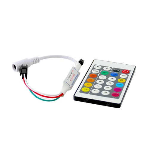 Digitális Led szalag RGB magic futófény vezérlő, infrás, 366 program, akár 100 méter Led szalaghoz! Life Light Led 2 év garancia! Led vezérlő LLSZVIRRGB24KMAG 1 év gar.