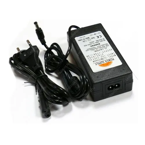 Led tápegység 60W, 2,5A, 24V, műanyag, kábelekkel!. Life Light Led 1 év garancia! Led tápegység 24V LLTMGY24V60W 1 év gar.