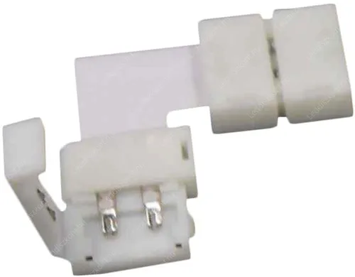 Led szalag sarokelem,10 mm, forrsz tás nélküli, közvetlenül összedugható. Life Light Led. Led szalag sarok LSZSARFORRN10MM 1 év gar.